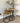 Round Nest Of Three Tables Light Oak Black Base