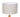 Cove Loop Natural Table Lamp 66Cm High X 30Cm