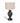 Sable Twist Black Table Lamp 71Cm High X 36M