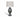 Flint Bloom Grey Table Lamp