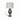Flint Bloom Grey Table Lamp