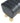 Black Leather Footstool