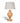 Maple Twist Natural Table Lamp 74Cm High X 45Cm