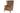 Wykeham Italian Leather And Tweed Wing Back Chair