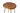 Tan Leather Seat Bar Stool 70Cm