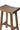 Solid Wood Bar Stool 70Cm Dark