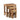 Mango Wood Nest Of Three Tables Light Oak Wax
