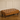 Ullswater Genuine Leather Buttoned Rectangular Footstool Tan