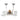 Orbglow Twin Candle Stand 53Cm High X 36Cm Wide