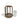Oakhalo Wood Lantern 40Cm High X 30Cm Wide