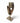 Monomuse Face Statue 40Cm High X 17Cm Wide