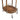 Oakline Round Drinks Trolley 76Cm High X 53Cm X 48Cm