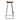 York 76Cm High Bar Stool Dark