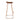 York 76Cm High Bar Stool Dark