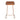 York 76Cm High Bar Stool Dark