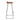 York 76Cm High Bar Stool Dark