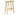 Solid Wood Bar Stool 72Cm Light Oak Wax