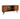 Henlly Dark Mango Wood Corner Tv Unit