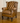 Salford wingback leather armchair