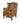 Salford Wingback Leather Armchair Tan