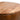 Round Leather Storage Coffee Table Tan