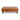 Ullswater Genuine Leather Buttoned Rectangular Footstool Tan