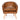 Hudson Genuine Leather Accent Tub Chair Tan