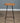 Carved Top Bar Stool 70Cm High