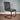 Page Real Leather Dining Chair Grey