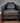 Diamond Leather Armchair Grey
