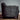 Diamond Leather Armchair Grey