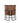 Florence Brown Solid Mango Wood Round Side Table
