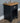 Chester Blue 1 Drawer Bedside Cabinet