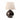 Round Bronze Table Lamp 61Cm High X 40Cm X 40Cm