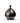 Round Bronze Table Lamp 61Cm High X 40Cm X 40Cm