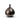Round Bronze Table Lamp 61Cm High X 40Cm X 40Cm