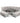 Catton Grey Rattan Corner Sofa With Rising Table And 2 Benches
