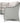 Catton Grey Rattan Corner Sofa With Rising Table And 2 Benches