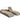 Tamper Set Of 2 Sun Loungers With Side Table In Brown Rattan