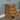 Farmhouse Oak 3 Drawer Bedside Cabinet