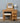 Farmhouse Oak Dressing Table Stool And Mirror