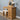 Farmhouse Oak Dressing Table Stool And Mirror
