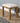 Farmhouse Oak Dressing Table Stool