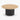 Fuji Marble Round Coffee Table Black Base