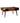 Lottie Dark Wood Coffee Table H 46 X W 85 X D 46 Cm