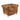 1 Seater Leather Chesterfield Armchair Tan