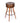 Crompton Real Leather Bar Stool Old English