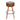 Crompton Real Leather Bar Stool Old English