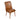 Rogan Real Leather Dining Chair Brown