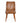Rogan Real Leather Dining Chair Brown